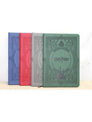 TeknoKapsül Harry Potter Deri Defter Renkli Model 1