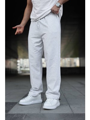 Comstar Erkek Trend Baskılı Jogger A.gri Baggy Eşofman Altı