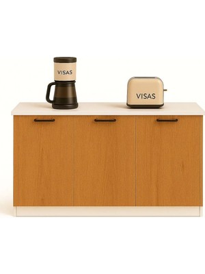 Visas Concept 180 cm Çam Çok Amaçlı Dolap