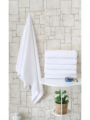 TeknoKapsül Otel Tipi 4'lü 70X140 Banyo Hlusu Beyaz
