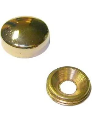 TeknoKapsül Vida Kapama Kapağı 20 Mm, Sarı - 100 Adet
