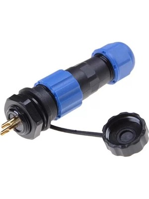 TeknoKapsül Sd-13 Tipi Su Geçirmez 2 Pin Konnektör