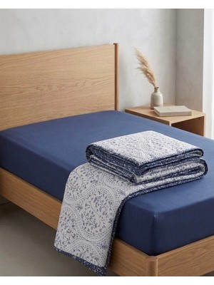 Madame Asel Home Pike Kapitone Tek Kişilik % Pamuk