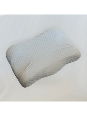 TeknoKapsül Ortopedik Visco Yastık – Ergonomik Boyun Destekli Memory Foam Yastık