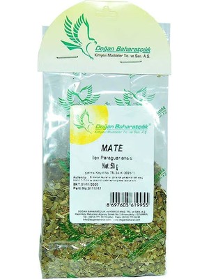 TeknoKapsül Mate Yaprağı Otu Doğal 50 gr Paket