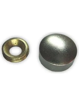 TeknoKapsül Vida Kapama Kapağı 20 Mm, Bakır - 100 Adet