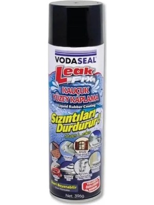 TeknoKapsül Leak Fix Kauçuk Izolasyon Spreyi 396 gr Siyah