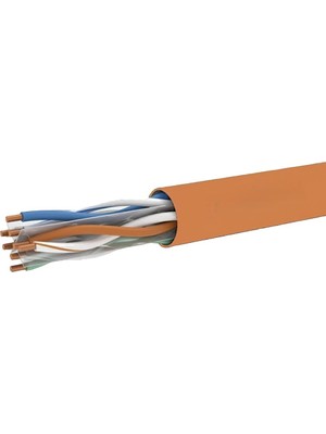 Skygo Cat6 U/utp Dış Mekan Ethernet Kablosu Cu Hffr 23 Awg 305 M - Turuncu ER6004
