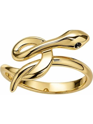 Xuping 14K Kaplama Dönerli Yılan Model Yüzük