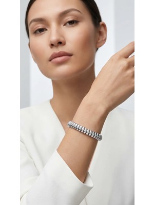 Xuping 14K 3 Lü Taş Bileklik Silver