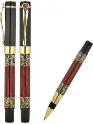 TeknoKapsül Özel Tasarım Desenli Metal Roller Kalem