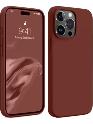 Sb Shopping Iphone 15 Kılıf First Silikon - Bordo