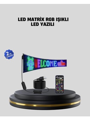 Eco Lounge Rgb LED Panel Renkli Işık Efektli Dekoratif Aydınlatma