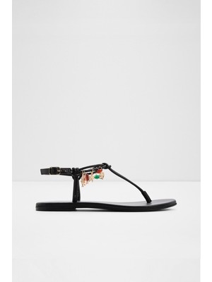 Aldo Seajewels Sandalet Düz Sandalet - Siyah