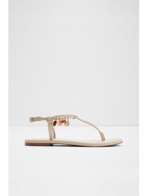 Aldo Seajewels Sandalet Düz Sandalet - Beyaz