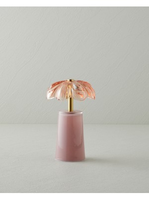 English Home Lorin Cam Abajur 11X18 cm Pembe