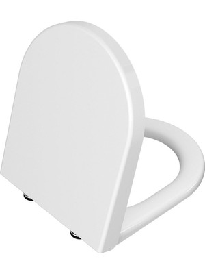VitrA 108-003-009 Klozet Kapağı Beyaz Renk Yavaş Kapanan Modern Tasarım Duroplast