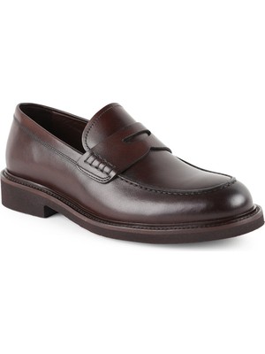 Libero LZ5009 Unisex Hakiki Deri Loafer Ayakkabı - Eva Tabanlı Klasik Model (36-39)