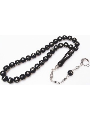 LTG Nova Blackcraft Ayyıldız Işlemeli Küre Model Tespih