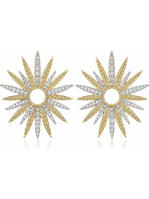 Treasure&co. Altın Kadın Küpe TCAY-228