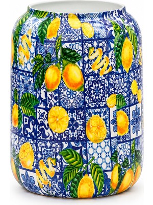 Decor Impex Amalfi Metal Saksı XL