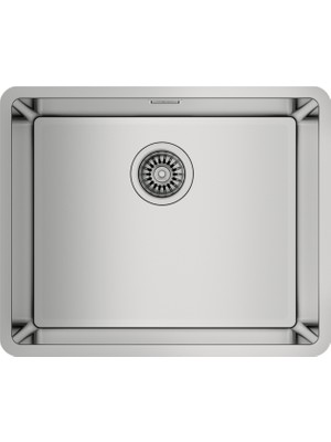 Teka BE LINEA RS15 50.40 Paslanmaz Çelik Tezgahaltı Eviye Gri 50 cm Şık ve Fonksiyonel 115000005