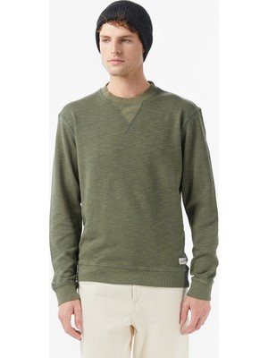 Scotch&soda G/d Structured Erkek Yeşil Sweatshirt