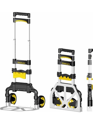 Stanley Katlanır El Arabası 60Kg Kapasite Hafif Alüminyum Gövde ile Konforlu Kullanım Ft501