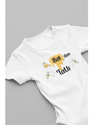 Eydu Baby Bir Mucize Doğdu Baskılı Çıtçıtlı Bebek Body Badi Zıbın