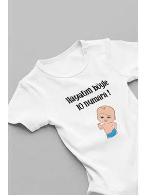 Eydu Baby Bir Mucize Doğdu Baskılı Çıtçıtlı Bebek Body Badi Zıbın