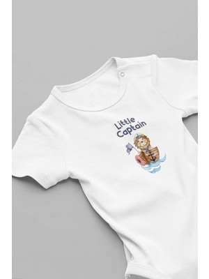 Eydu Baby Patron Bebek Panik Yok Dayım Halleder Bebek Body Kısa Kollu Badi Zıbın