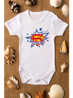 Eydu Baby Babasının Balı Baskılı Uzun Kollu Çıtçıtlı Bebek Body Badi Zıbın