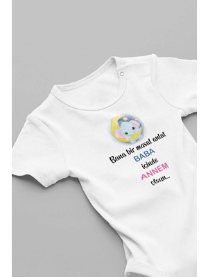 Eydu Baby ENİŞTE YAZILI isimli bebek zıbın anne yenge teyze dayı amca yazılı bebek hediye
