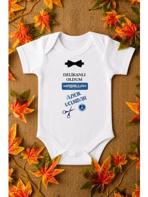 Eydu Baby Renkli Tarzımı Halamdan Aldım Baskılı Bebek Body Çıtçıtlı Badi Zıbın
