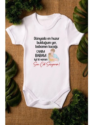 Eydu Baby Dayımı Aratmayın Bana Baskılı Bebek Body Çıtçıtlı Badi Zıbın