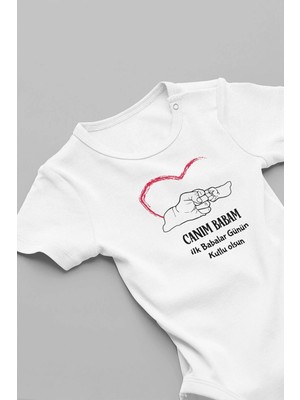 Eydu Baby Organik %100 Pamuk Teyze Anne Gibi Ama Daha Cool Baskılı Bebek Body Kısa Kollu Badi Zıbın 53086