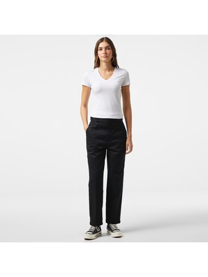 Dickies Phonenix Cropped Kadın Siyah Pantolon