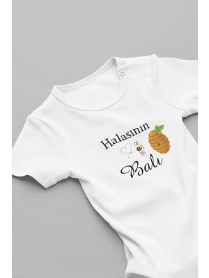 Eydu Baby Organik Pamuk My First Christmas Yılbaşı Yazılı Bebek Body Kısa Kollu Çıtçıtlı Badi Zıbın