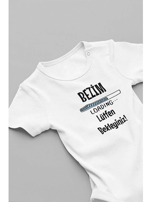 Eydu Baby Reis Baskılı Bebek Body Beyaz Badi Çıtçıtlı Zıbın