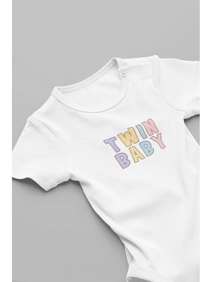Eydu Baby Bırakın Beni Teyzeme Gidicem Kısa Kollu Çıtçıtlı Bebek Body Badi Zıbın