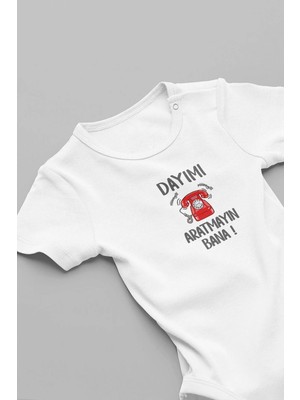 Eydu Baby Benim Teyzem Bir Tane Yazılı Bebek Body Badi Çıtçıtlı Zıbın