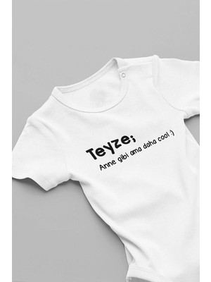 Eydu Baby HALA YAZILI BEBEK BODY ZIBIN ANNE YAZILI ZIBIN