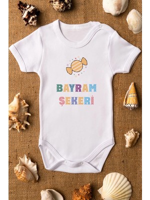 Eydu Baby HALASININ GÜLÜ YAZILI BEBEK BODY ZIBIN