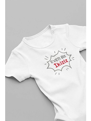 Eydu Baby Bırakın Beni Halama Gidicem Kısa Kollu Çıtçıtlı Bebek Body Badi Zıbın