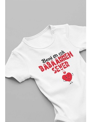 Eydu Baby Mutlu Ayıcık Happy Baskılı Bebek Body Badi Çıtçıtlı Zıbın