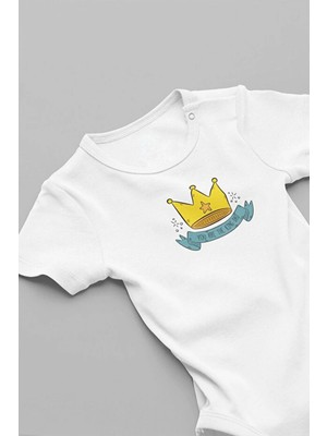 Eydu Baby Annem Yazılı Bebek Body Badi Çıtçıtlı Zıbın