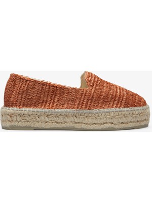 Manebi Kadın Turuncu Espadril