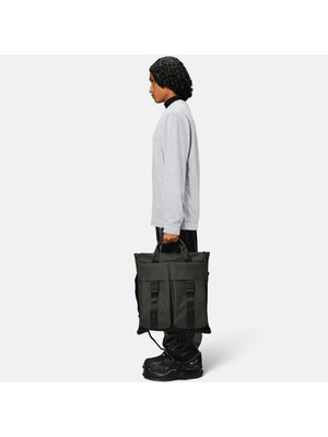 Rains Trail Tote W3 Unisex Yeşil Omuz Çantası