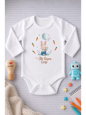 Eydu Baby anneannem yazılı bebek zıbın yazılı zıbın hediye yenidoğan anne baba hala yenge amca dayıya