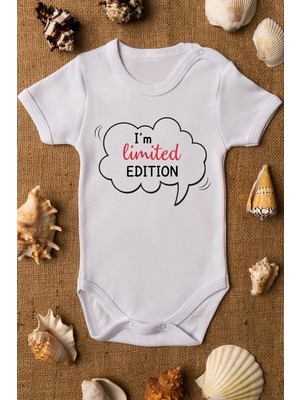Eydu Baby Organik %100 Pamuk Babasının Oğlu Baskılı Bebek Body Uzun Kollu Çıtçıtlı Badi Zıbın